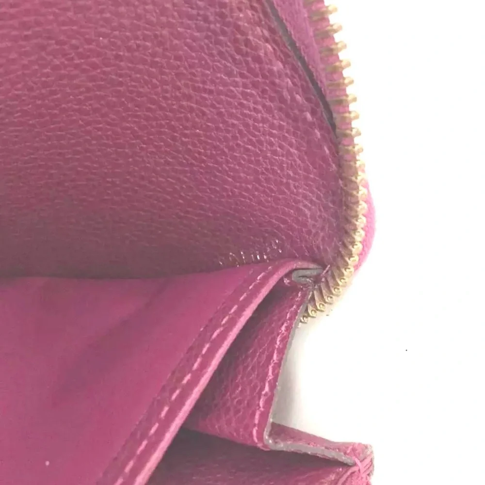 🏆💎💯 Louis Vuitton Monogram Empreinte Leather Zippy Zip Around Long Wallet - Picture 8 of 8